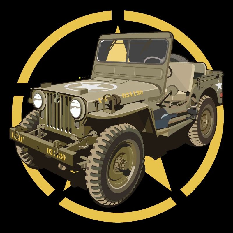 Off-road military vehicle