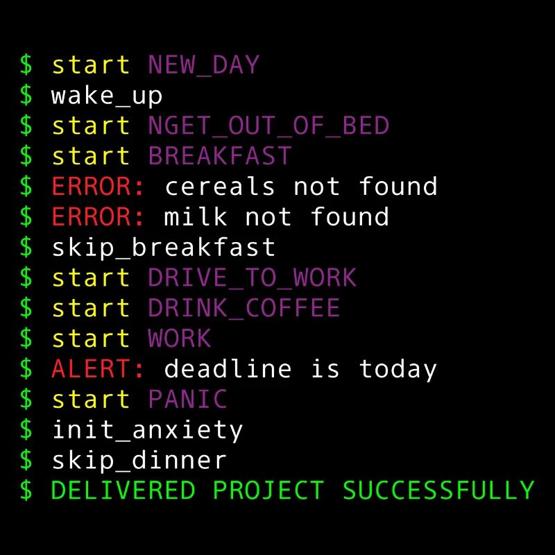 New day Programming Informatic Geschenk Spruch