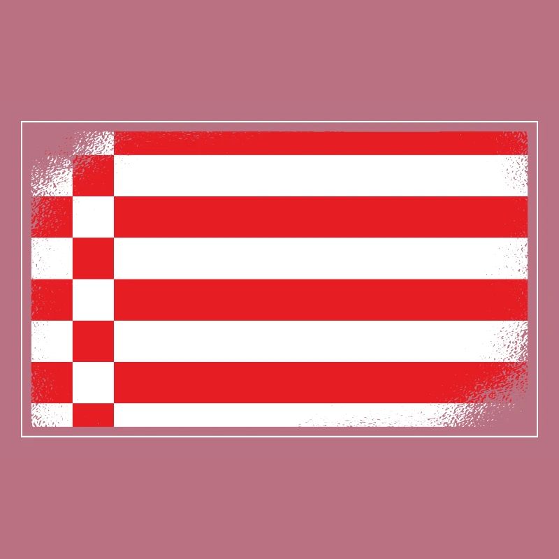 Drapeau de Brême Drapeau de Brême