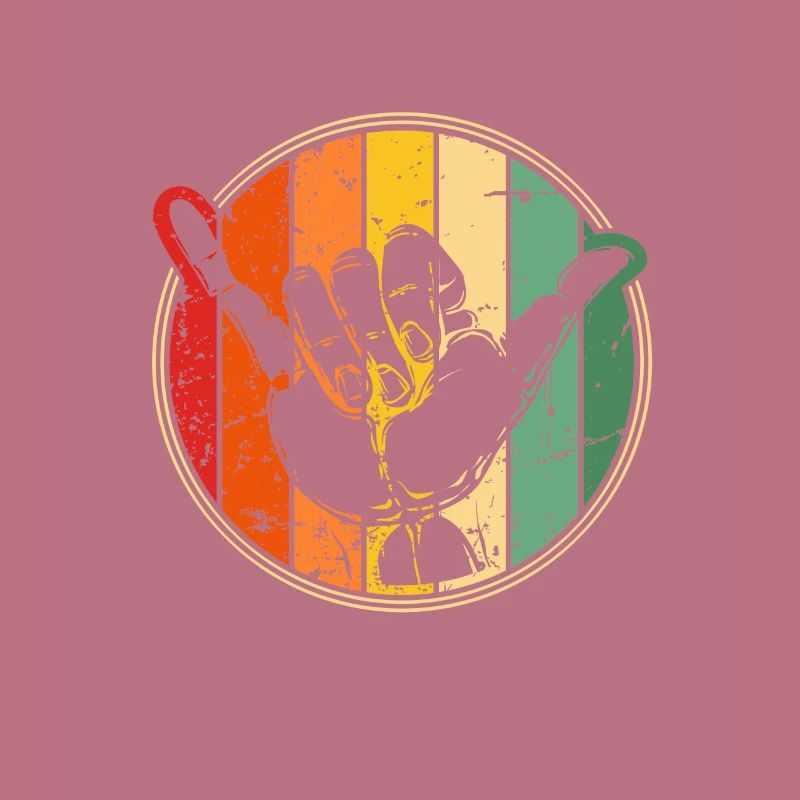 Surf shaka, conception de surf