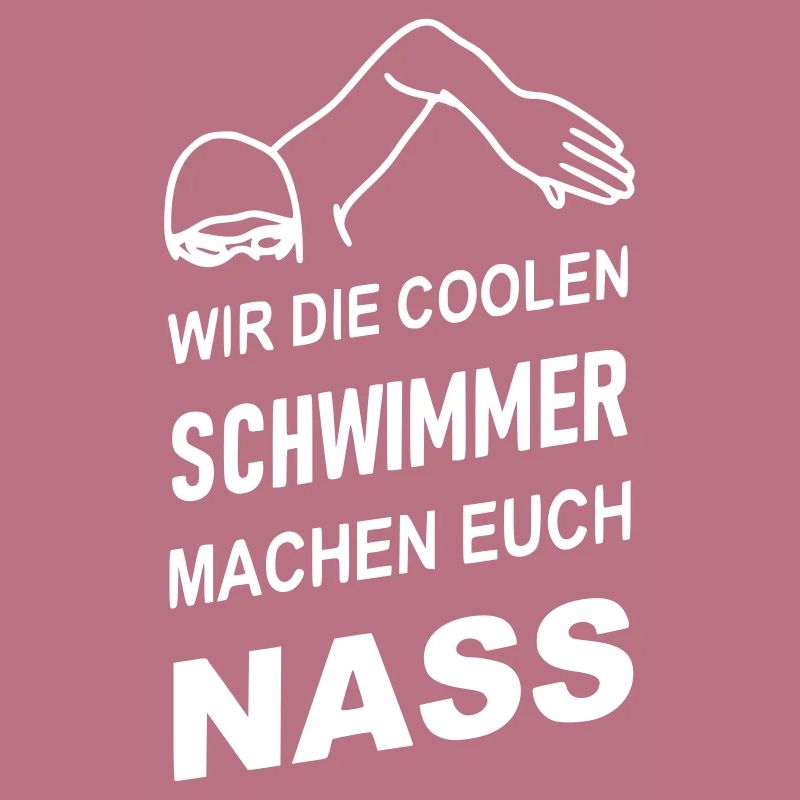 Die coolen Schwimmer machen euch nass