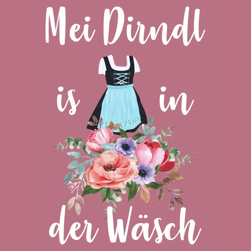 Mon Dirndl est dans la lessive