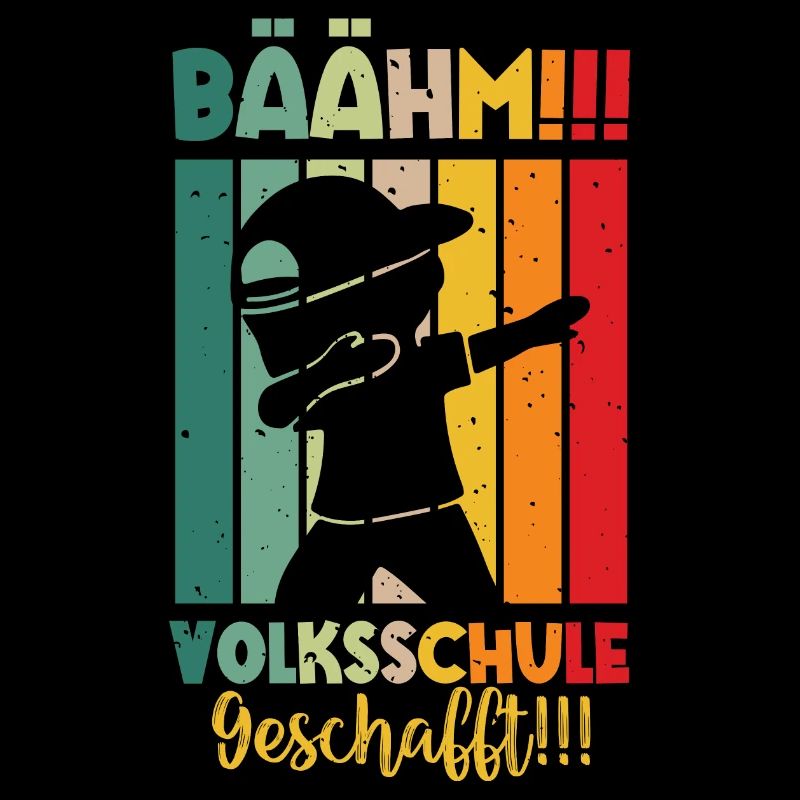 Volksschule Geschafft Absolvent Abgänger 2025