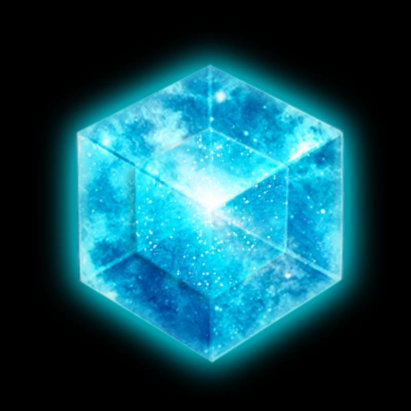 Hypercube 4D - TESSERACT , digital, Symbol -