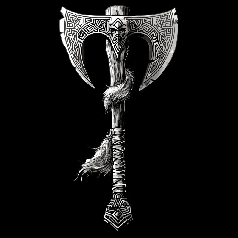 Wikinger Viking Vikings Hache Valhalla