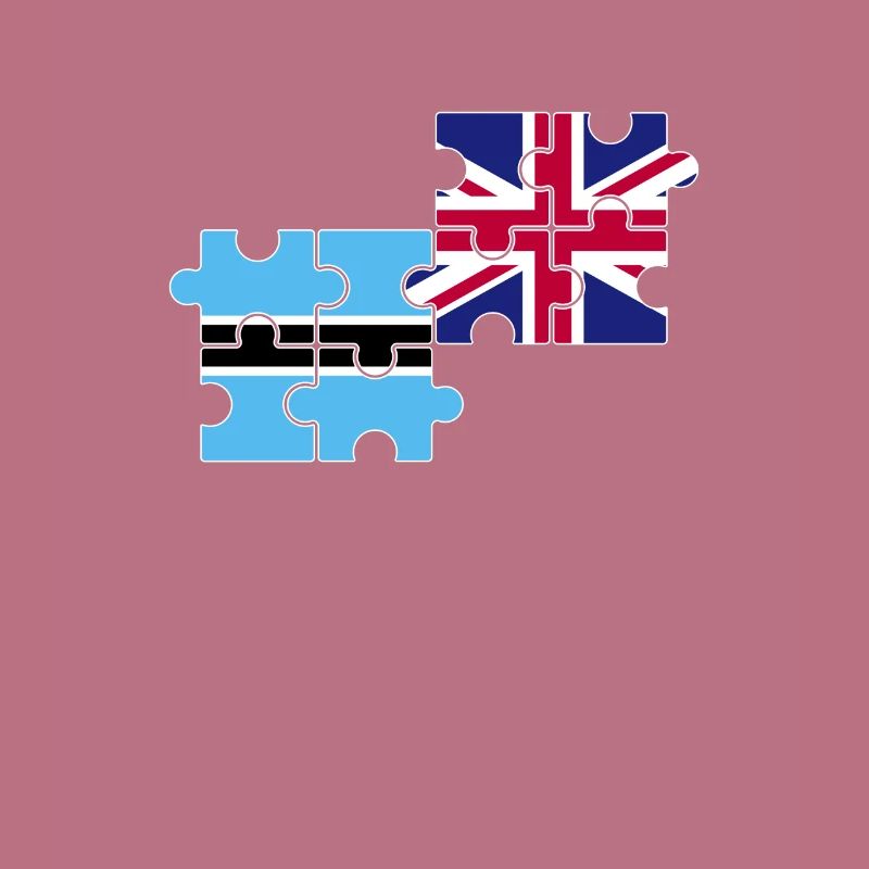 Botswana Drapeau du Royaume-Uni Botswanais britannique