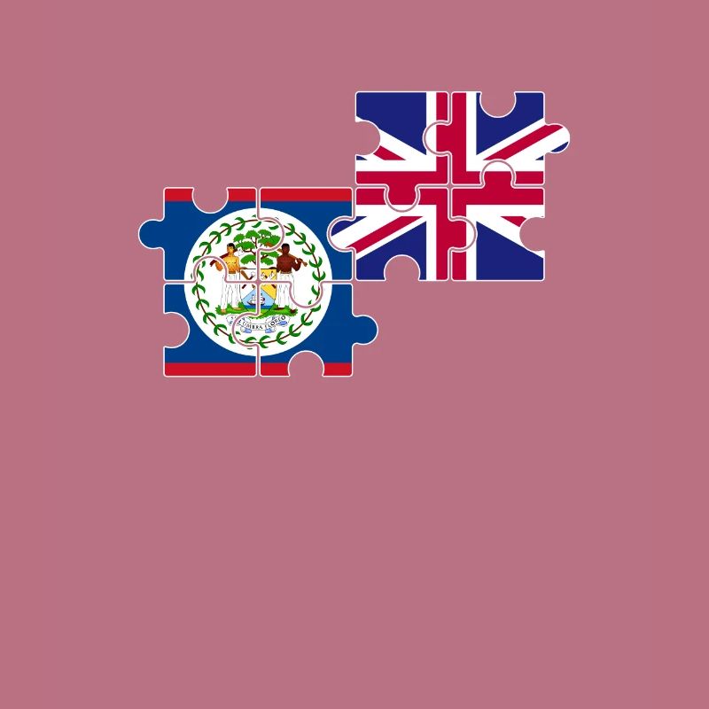 Belize Royaume-Uni Drapeau britannique du Belize