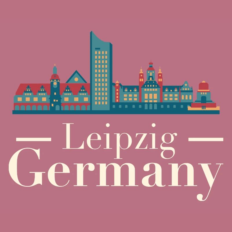 Leipzig Skyline