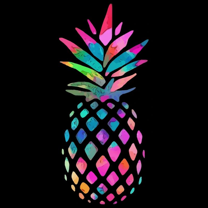 Rainbow Pineapple