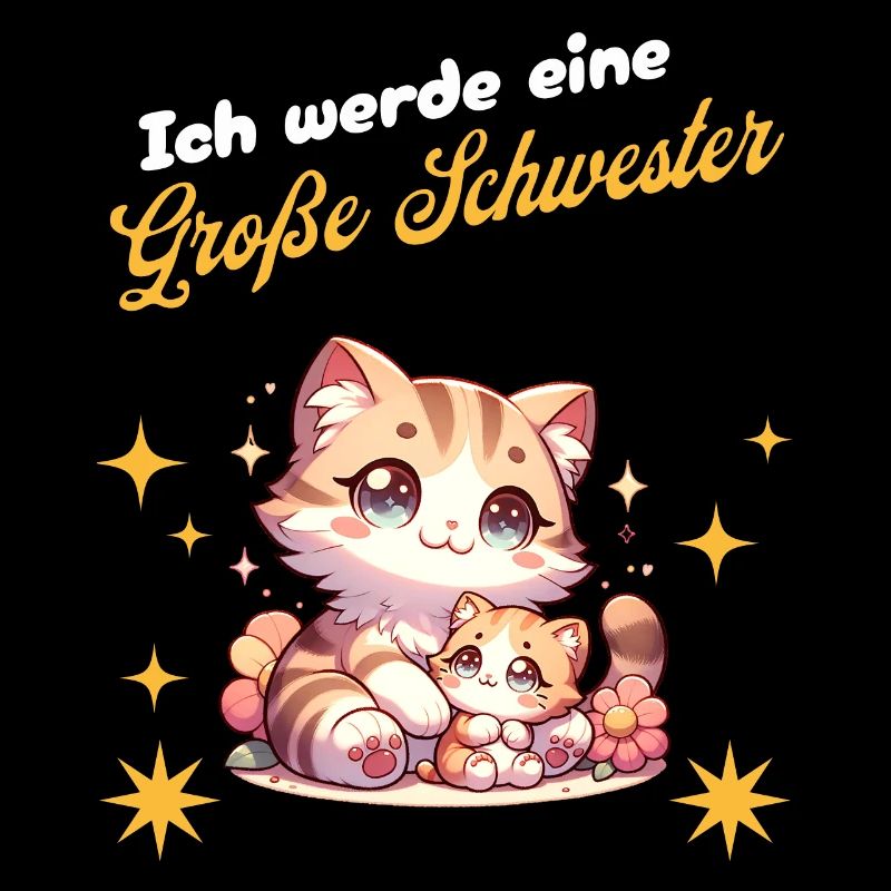 Ich werde eine große Schwester