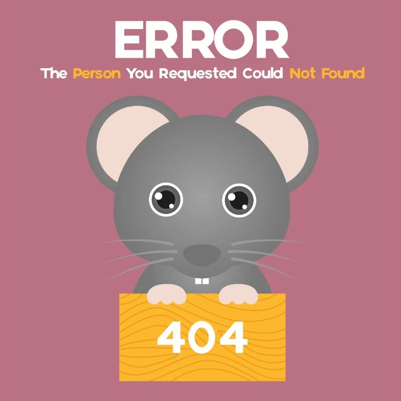 Error 404 Mouse