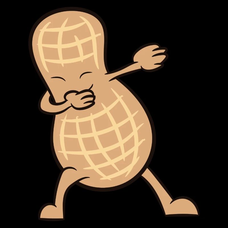 Erdnuss - Dab, dabbing, dabben, tanzen