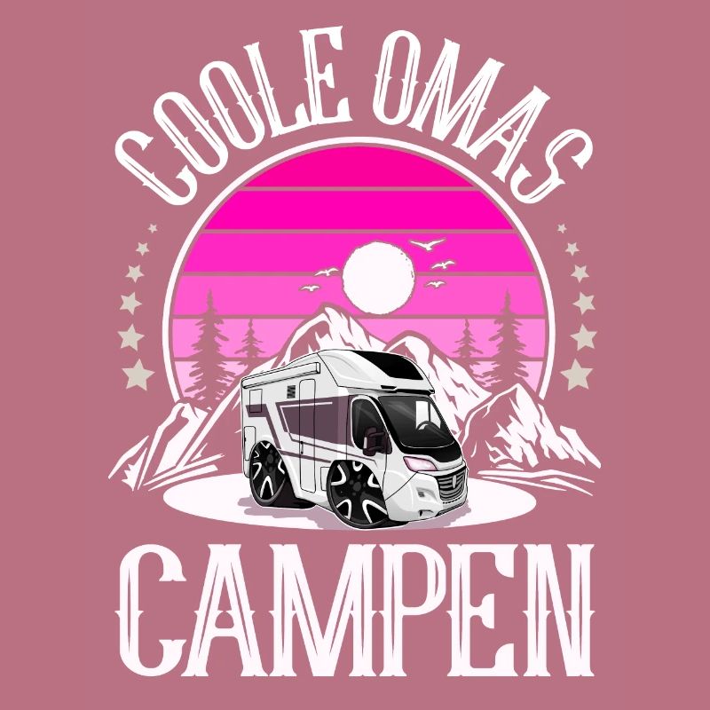 Camping Camper Campen Coole Omas