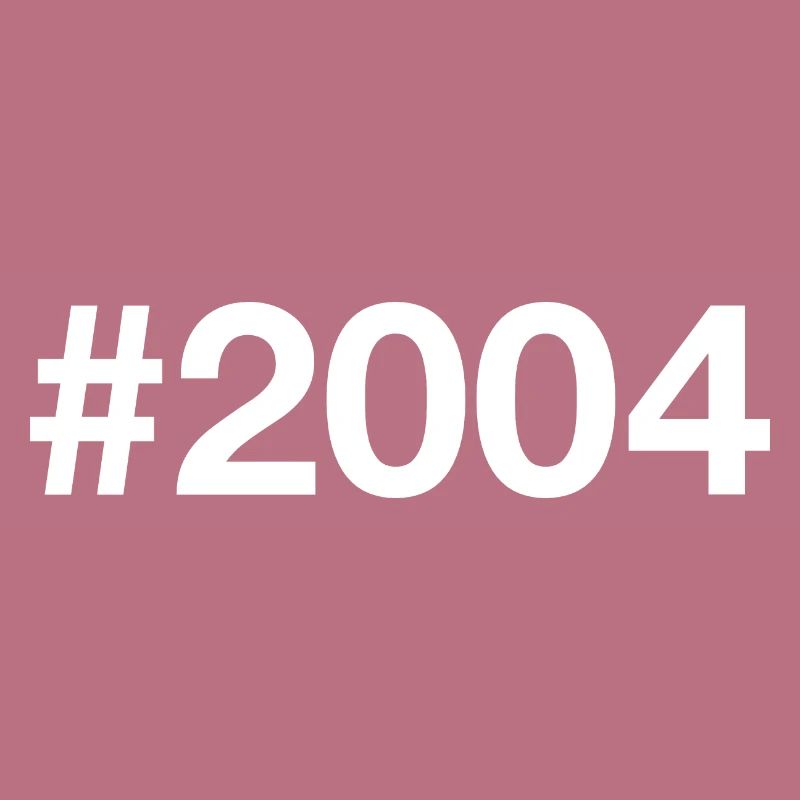 2004 Hashtag 22 ans 22e anniversaire