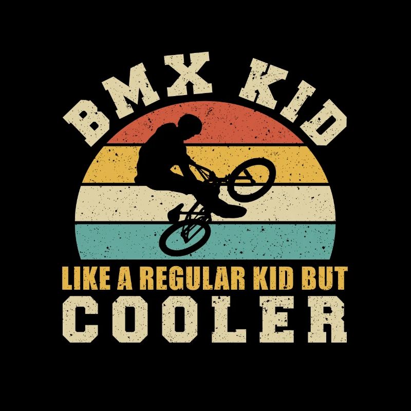 BMX Kid Like Regular But Cooler