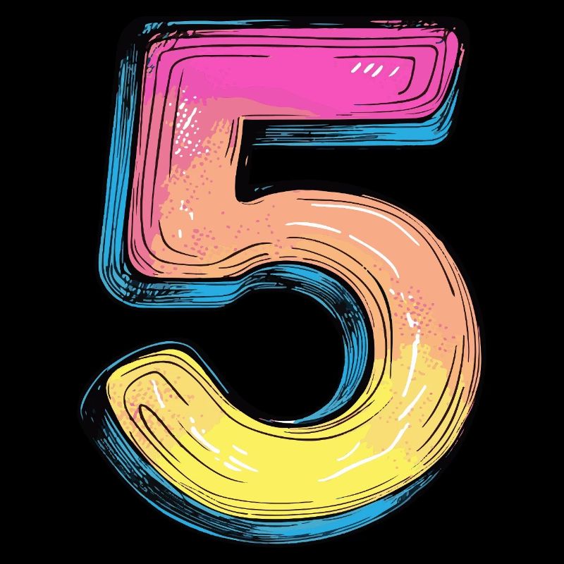 5 Number Comic