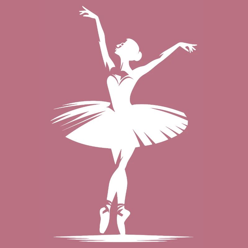 Dancer with elegance and classical dance pose