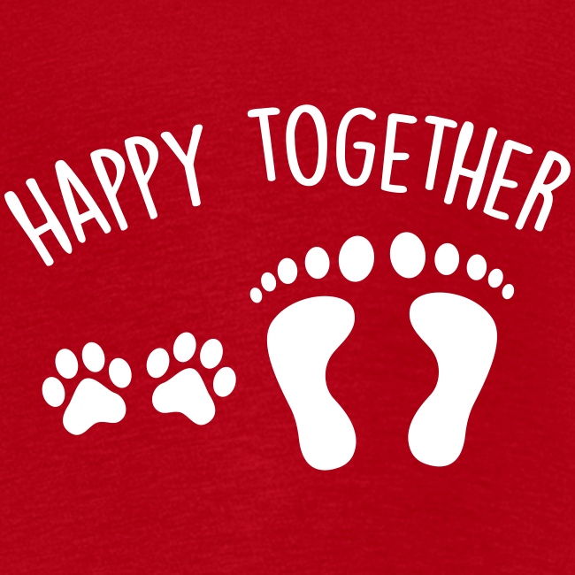 Vorschau: happy together dog - Kinder Premium Langarmshirt