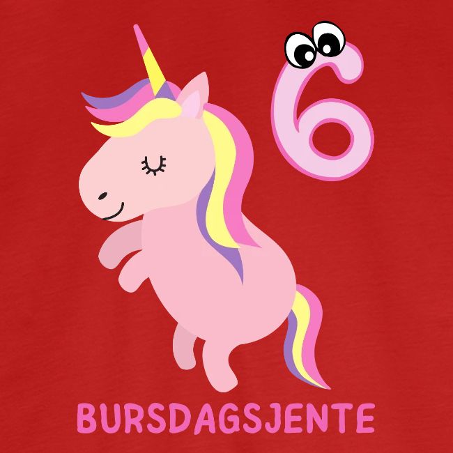 Bursdagsjente 6 år
