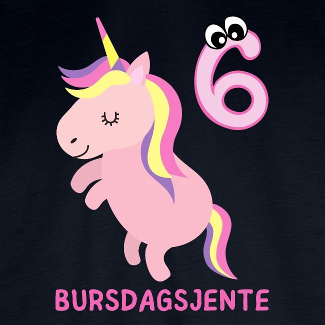 Bursdagsjente 6 år