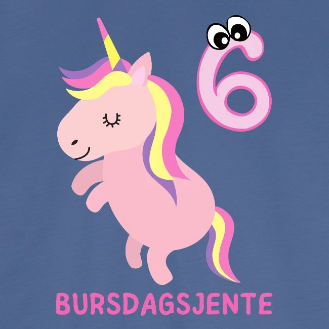 Bursdagsjente 6 år