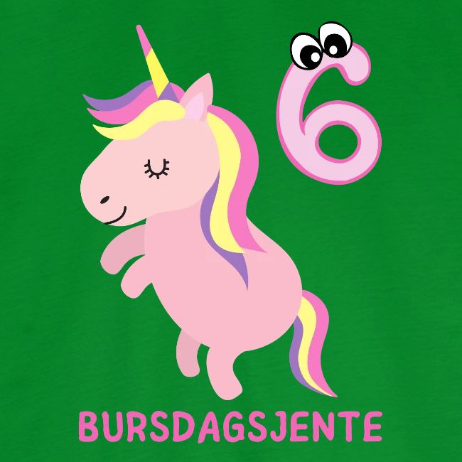 Bursdagsjente 6 år