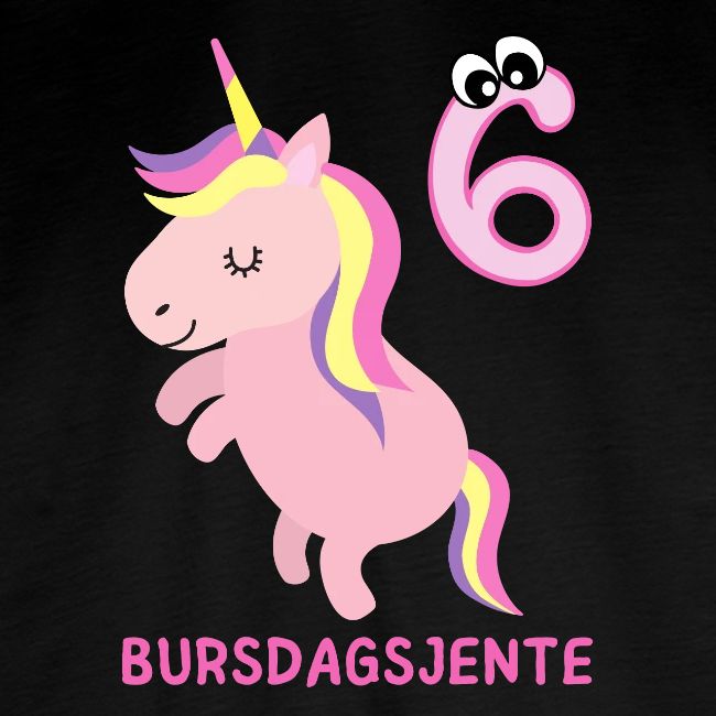Bursdagsjente 6 år