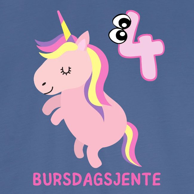 BURSDAGSJENTE 4 ÅR