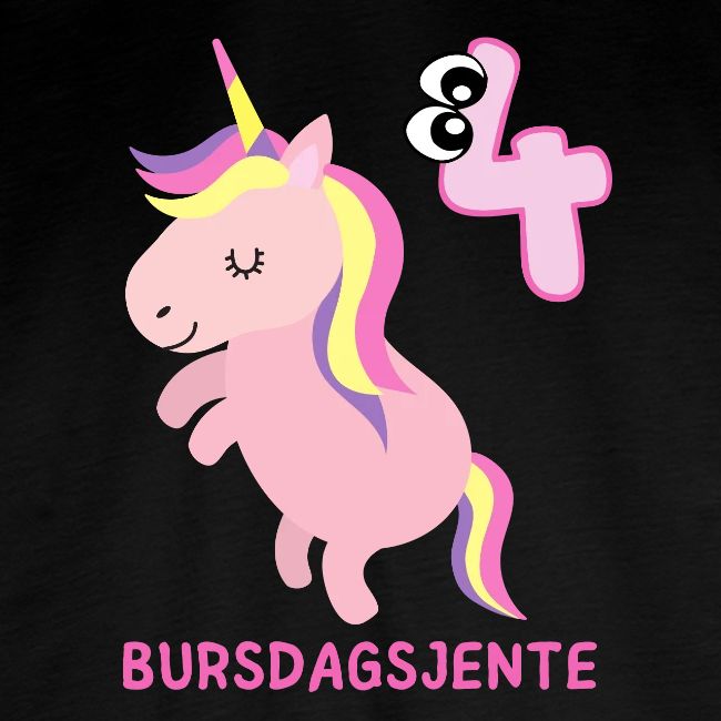 BURSDAGSJENTE 4 ÅR