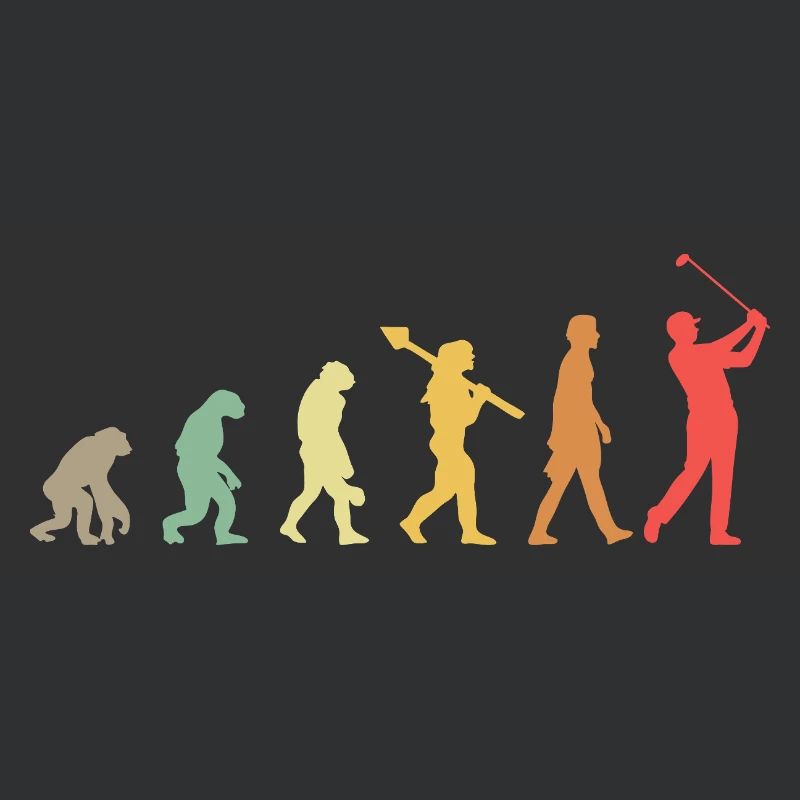 Golf Golfer Golfplatz Golfspieler Evolution