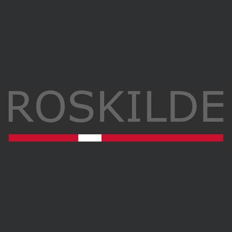Roskilde - Drapeau du Danemark - Dänemark