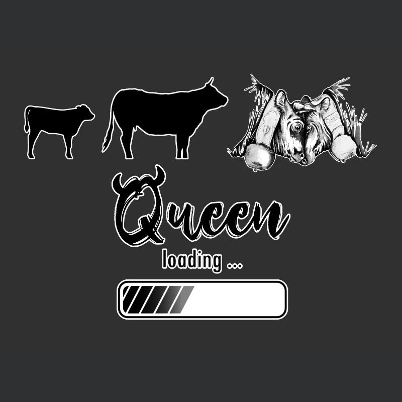 Herens cow, eringer, queen loading