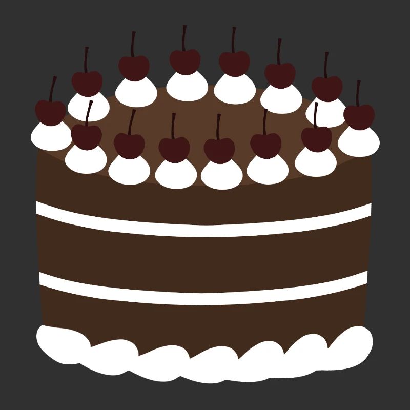 Cherry Chocolate Black Forest Layer Cake