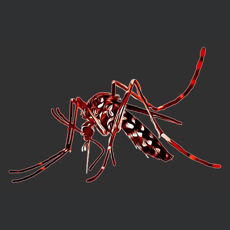 gxp tiger mosquito vector art