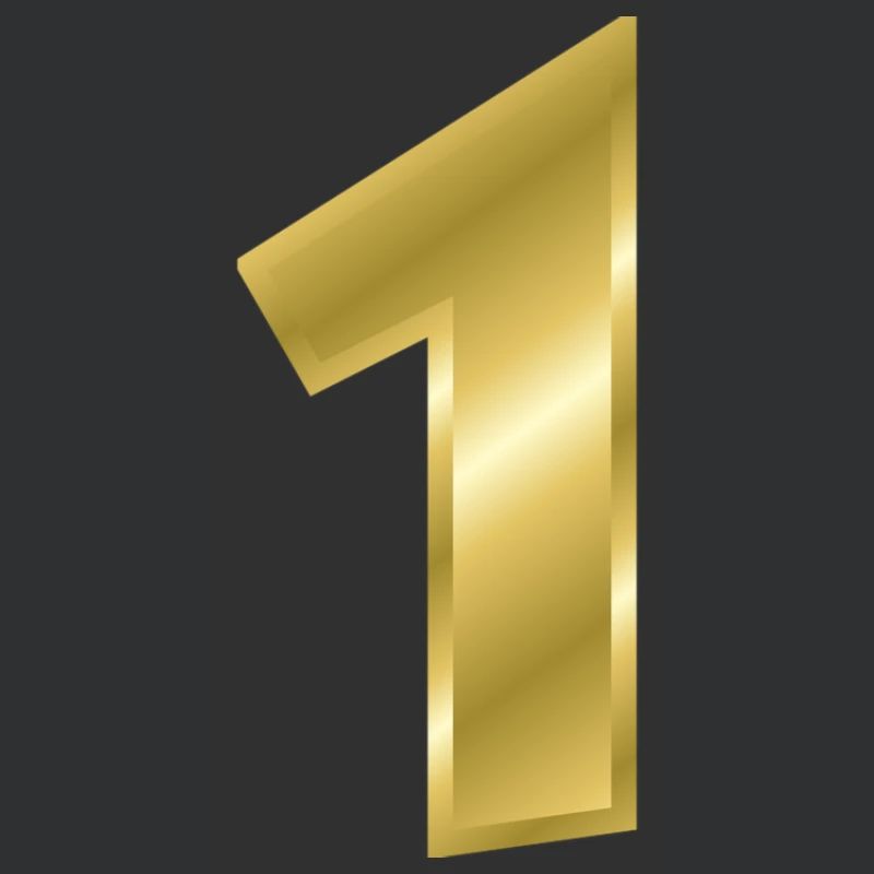 number 1