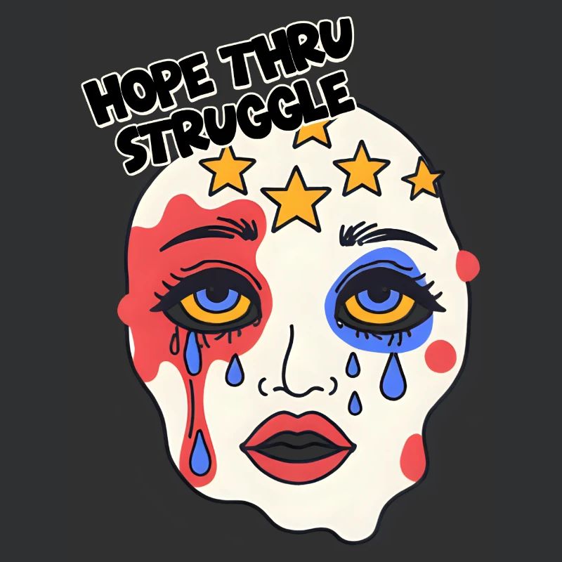 Hope thru Struggle Maske