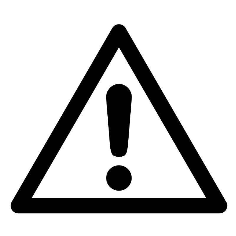Symbole de danger - Danger général