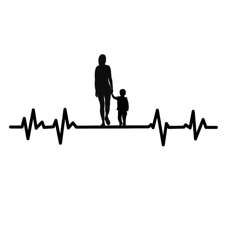 Mutter und Sohn - Herzschlag