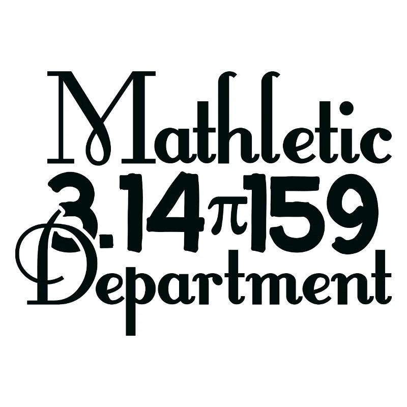 Mathletic 3 14 159 Department, math fan