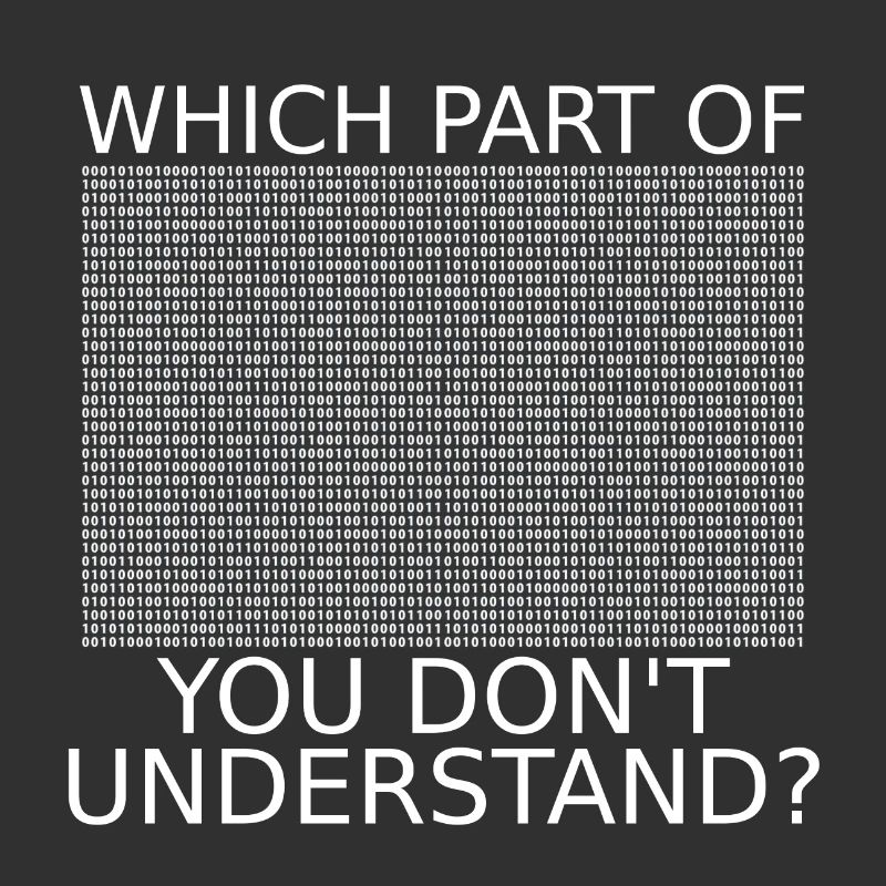 Code binaire | Drôle | | Nerd | Programmeurs