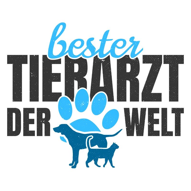 Tierarzt Bester Welt Hund Katze Geschenk Tier