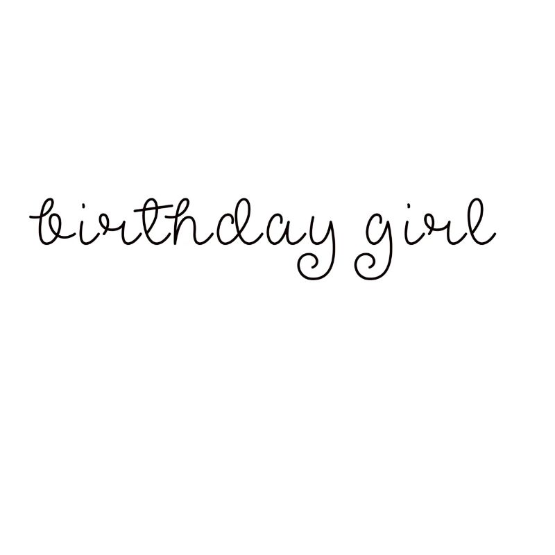 Geburtstagsmädchen Geschenkidee