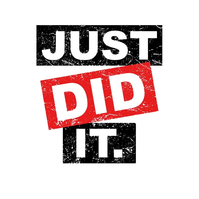 JUST DID IT | Vintage Geschenkidee