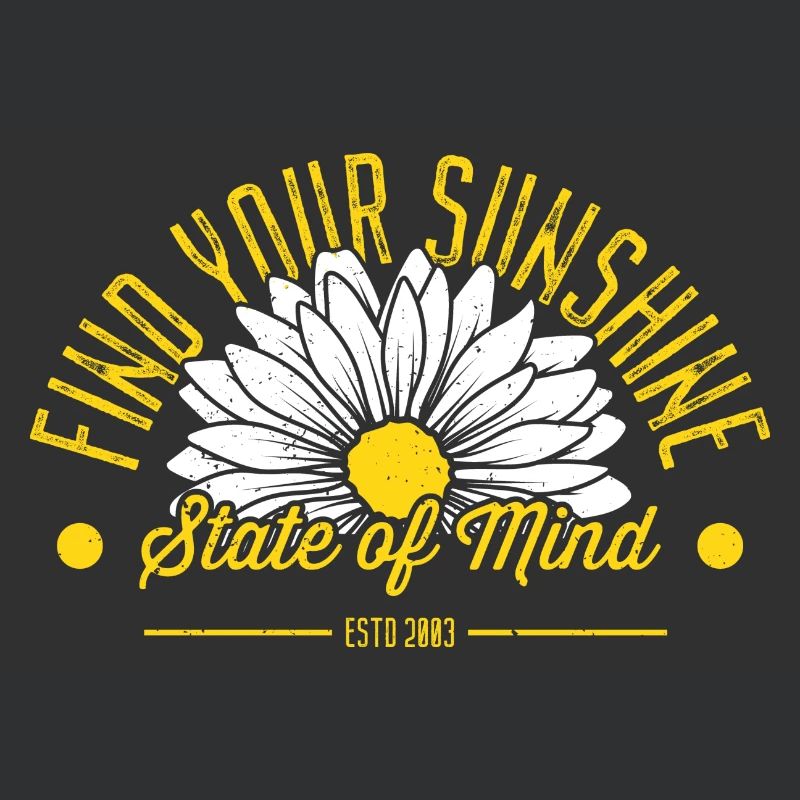 Daisy Trend Visual with Inspirational Phrase