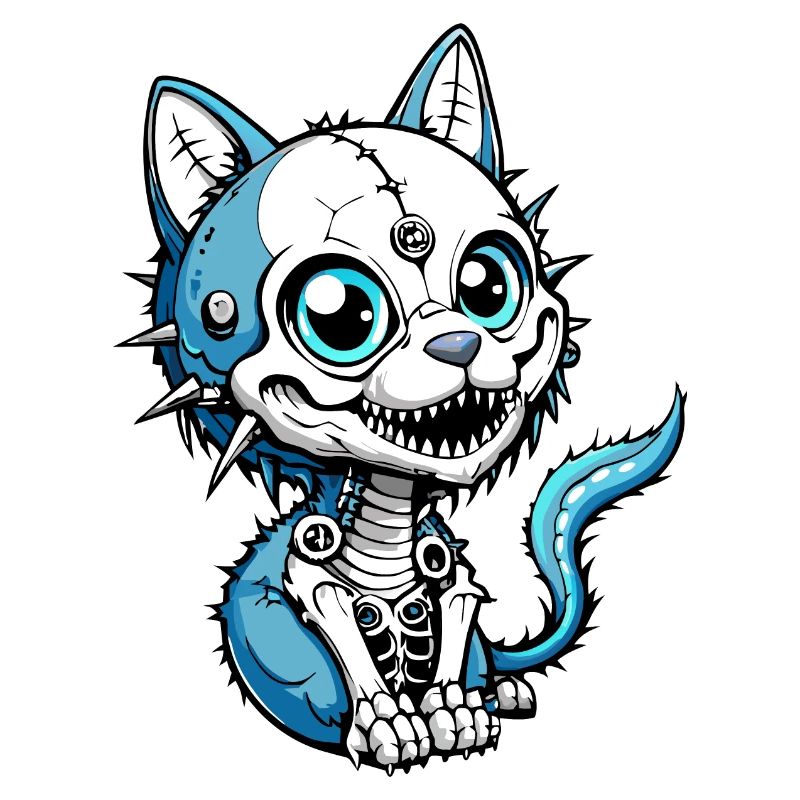 Polar Fox Skull // Skull Arctic Fox FS0046