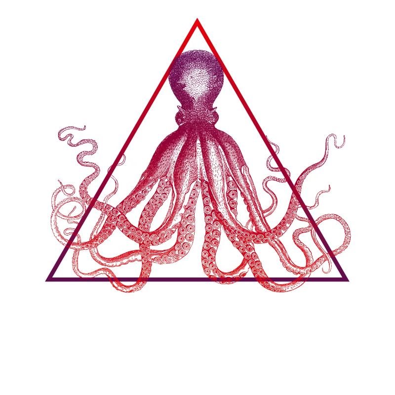Octopus Octopus Triangle Neon