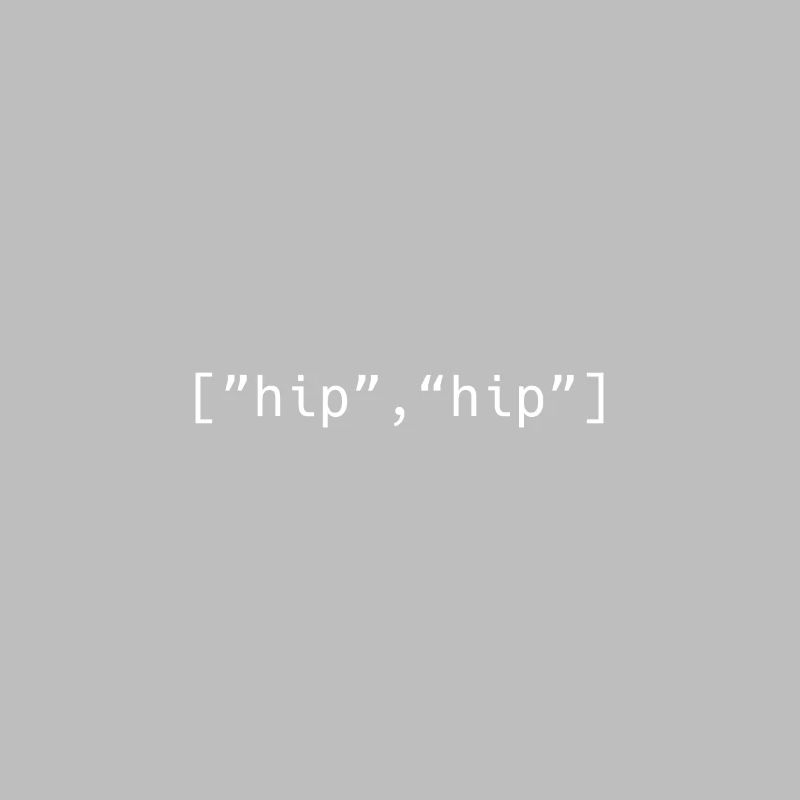Hip Hip Hooray Programming Array