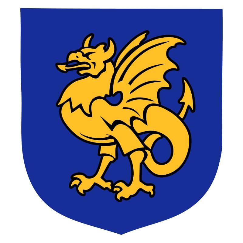 fantasy creature griffin drawing Bornholm