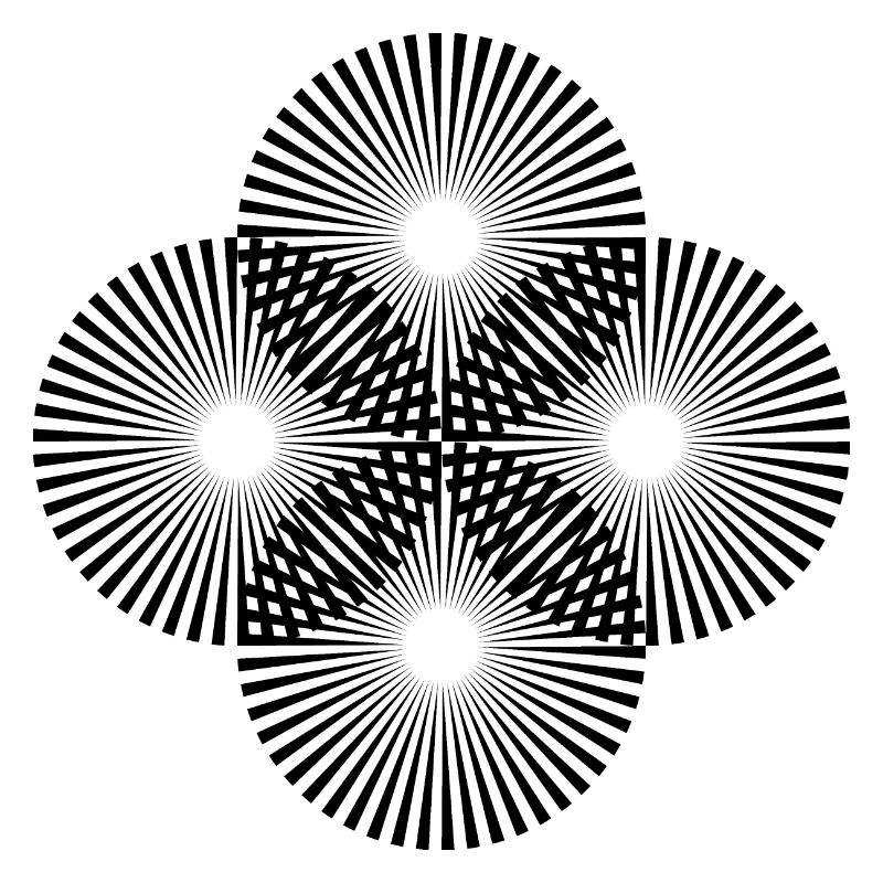 Illusion Geometry Optical Illusion Pattern