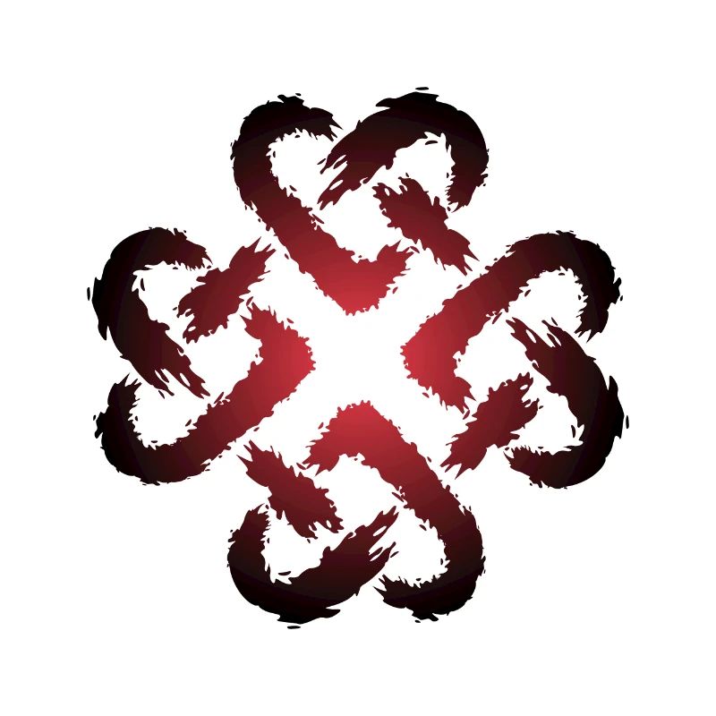 Celtic knot heart infinity